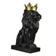 thumbnail image 5 of Estatua de cabeza de estilo nórdico, decoración de mesa, colección de artesanía de resina, escultura ornamental para estante de sala de estar, Negro, 5 of 5