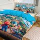 thumbnail image 1 of Mario Print Bedding Set Pattern Duvet Cove Set 3 Pieces 1 Quilt Cover And 2 Pillowcases for Women Men Teens, 1 of 5