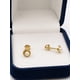 thumbnail image 4 of Aros Perla Blanca Redondela 5mm Oro 18k 0.90gr Mujer Niña Dorado, 4 of 6
