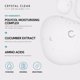 thumbnail image 5 of Gel Limpiador Facial Crystal Clear Calmante 200 ml, 5 of 8