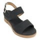 thumbnail image 3 of Sandalia Mujer Negro Orazi, 3 of 4