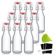 thumbnail image 1 of Botellas de cerveza de vidrio YEBODA Swing Top 250 ml/8 oz (juego de 9), 1 of 6