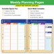 thumbnail image 4 of Agenda Global Datebooks 21 cm x 28 cm 2026‑2027, 4 of 9