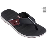 Sandalia Hombre Negro Malaga Thong 006 Cartago