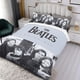 thumbnail image 3 of The Beatles Conjunto de sábanas temático, trío de piezas, cómodo y amigable con la piel, diseño único, regalo de decoración para el hogar para familiares, amigos y fans,135X200cm, 3 of 6