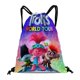 thumbnail image 1 of Trolls Mochila de Cuerdas para Deportes y Gimnasio, Bolsa de Cuerdas Resistente al Agua, Bolsa Cinch, 30×40cm, 1 of 6
