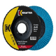 thumbnail image 3 of Disco Flap Traslapado Metal 4.5 Pulgadas Gr80 X 10 Unidades Azul, 3 of 3