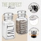thumbnail image 3 of Set de saleros y pimenteros transparentes Brighter Barns Modern, 3 of 3