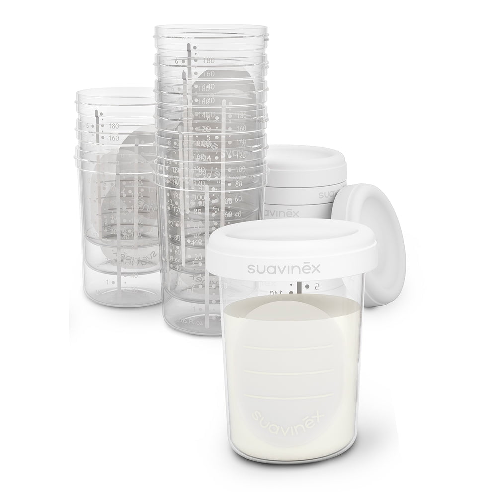 Suavinex - Tarritos De Almacenaje Para Leche Materna 10 Un.