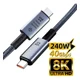 thumbnail image 2 of Cable Tipo C A Tipo C Pd 240w 40 Gbps, 2 of 2