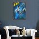 thumbnail image 3 of Cartel de Metal Lionel Messi Desmarcar 40x30 cm, 3 of 6