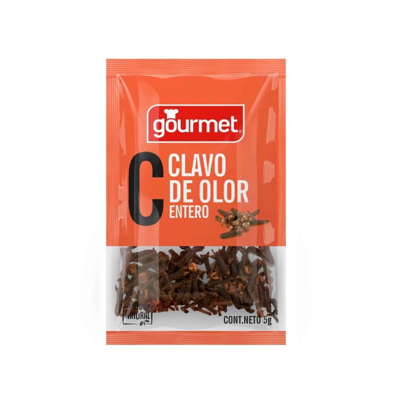 Clavo De Olor Entero Bolsa 5 g Gourmet