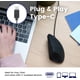 thumbnail image 2 of Ratón Perixx PERIMICE-513C con cable vertical USB-C 1000/1600 DPI, 2 of 8