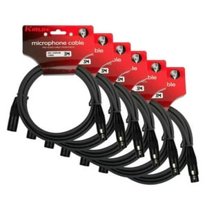 Pack 6 Cable Microfono Serie C Xlr3M Kirlin Mpc6-470Pb-3