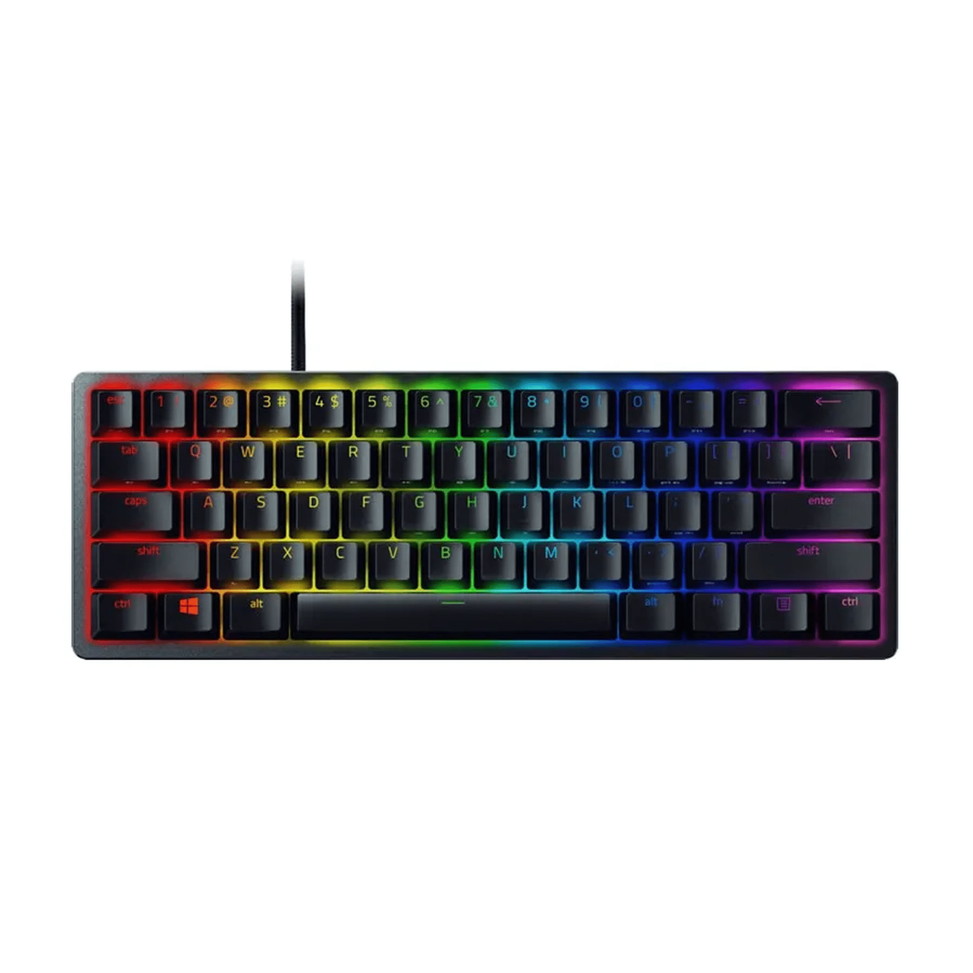 Genérico - Teclado Razer Huntsman Mini Switch Purple Español