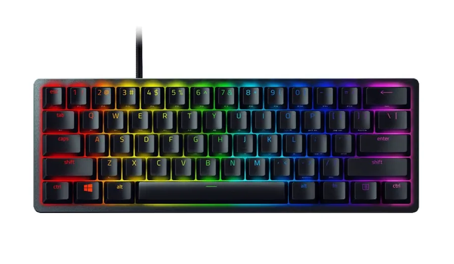 Genérico - Teclado Razer Huntsman Mini Switch Purple Español