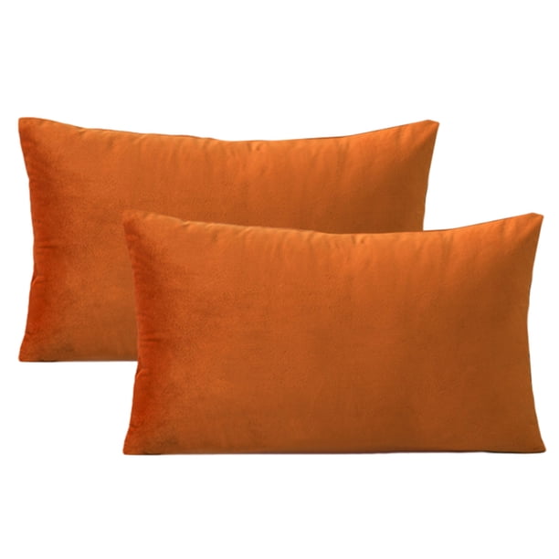 Funda de almohada de terciopelo con cremallera, funda de almohada de franela de felpa súper suave y cómoda con cremallera