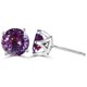 thumbnail image 5 of Aretes de Botón de Moissanita 2Uds Corte Redondo Color D Claridad VVS1 Aretes de Diamante de Plata Esterlina 925 para Mujer Aretes de Moissanita para Mujer con Certificado, 5 of 9