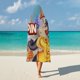 thumbnail image 5 of TaleSpin Manta Capa con Capucha Anti-Bolitas, Manta de Lana Ártica Suave, Manta Portátil de Felpa Ligera y Lujosa, Poncho para Siesta en Casa y Oficina, 100*130cm, 5 of 6