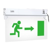 Lexo - Letrero Led Con Texto “Hacía La Salida” De Emergencia