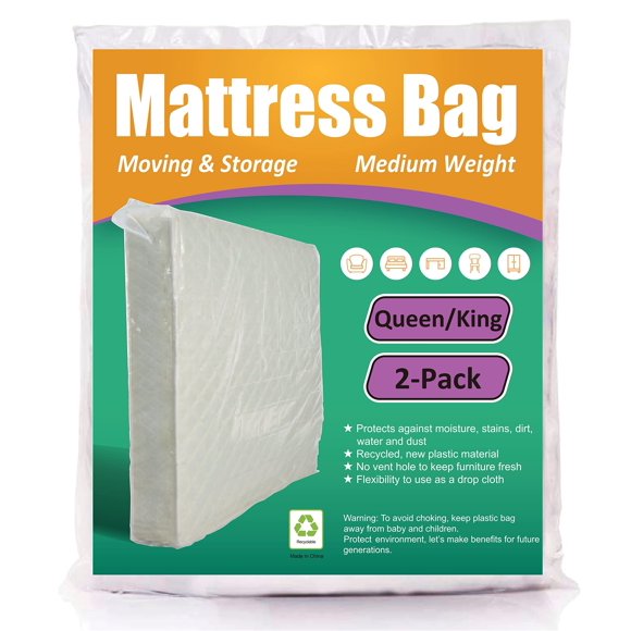Funda de colchón ComfortHome para mudanzas y almacenamiento para cama de matrimonio o de matrimonio