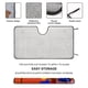 thumbnail image 2 of Bely y Beto Parasol para Parabrisas Delantero Protector Plegable, Visera Solar para Auto Bloquea Rayos UV Mantiene tu Vehículo Fresco 130cm*70cm, 2 of 6