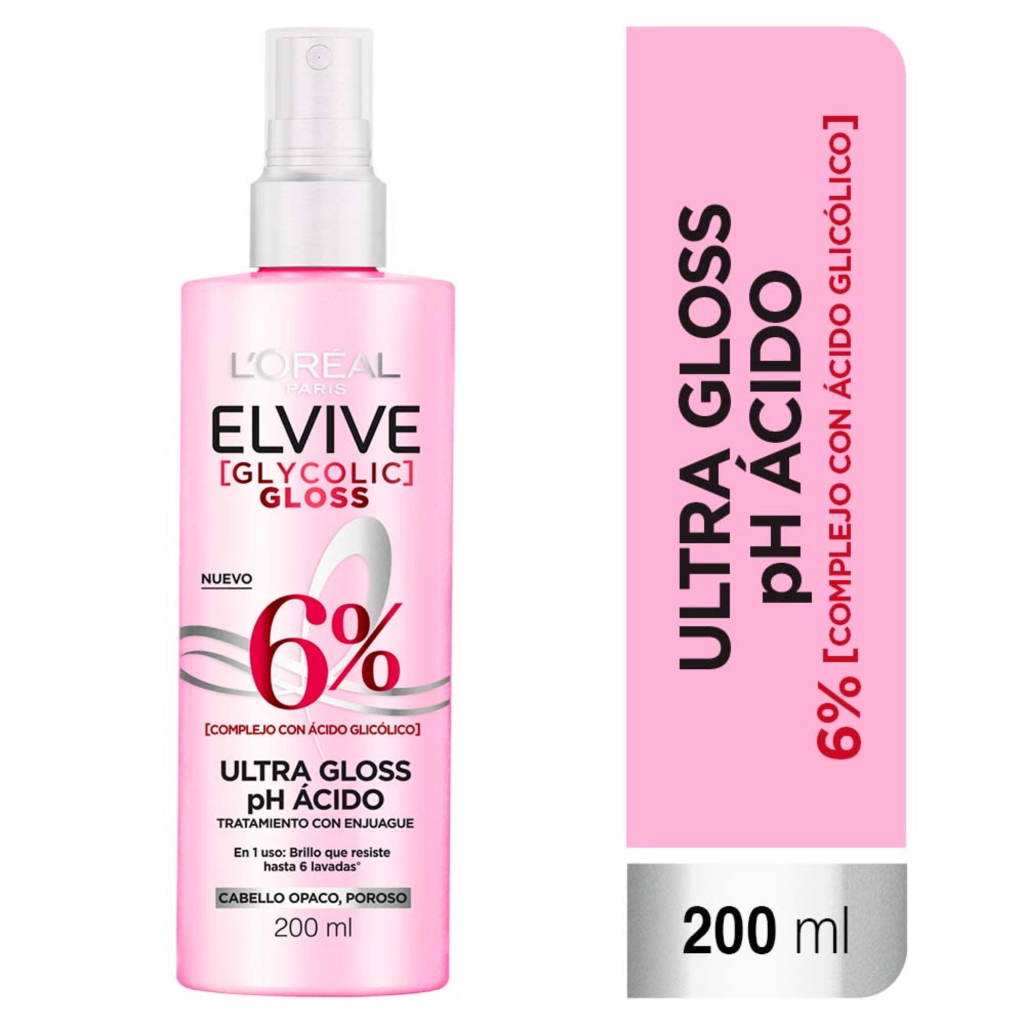 Acondicionador Elvive Acidifier Glycolic Gloss