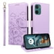 thumbnail image 1 of Funda Cartera para Motorola Moto G05 Perro Cachorro Grabado con Tarjetas Soporte Correa Morado, 1 of 6
