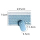 thumbnail image 2 of Combo de teclado y ratón Bluetooth recargables, ultradelgados, portátiles, compactos, inalámbricos, para Android, Windows, tabletas, teléfonos, iPad y iOS., 2 of 5