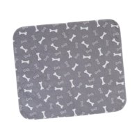 Ioensy - Alfombrilla Absorbente Lavable Para Orina De Perro, Antideslizante, Para Entrenamiento, Corralito, Jaula, M, Gris