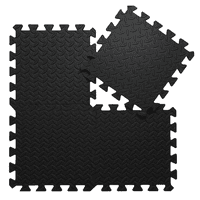 Wakeshome - Pack De 4 Alfombras Piso Puzzle Goma Eva Antigolpes 60X60Cm