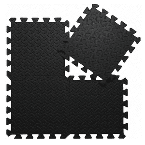 Wakeshome - Pack De 4 Alfombras Piso Puzzle Goma Eva Antigolpes 60X60Cm