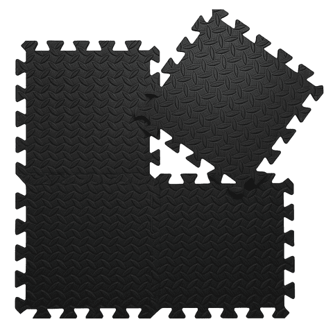 Wakeshome - Pack De 4 Alfombras Piso Puzzle Goma Eva Antigolpes 60X60Cm