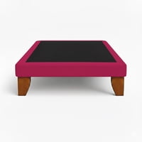 Vitelio - Base De Cama Plazas Y Media 1.5 Color Fucsia