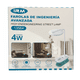 thumbnail image 2 of Lámpara De Escritorio Led 4w Recargable Cuello Flexible Blanco Blanco Frio, 2 of 2