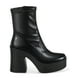 thumbnail image 1 of Botin Mujer Ángela Negro Weide, 1 of 7