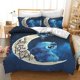 thumbnail image 2 of Stitch Pattern Bedding Sets Comforter Quilt Bed Cover Duvet Cover Pillow Case 2-3 Pieces Sets Kids Adult Size Bedroom Decor, 2 of 5