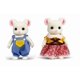 thumbnail image 1 of Muñecas Mini Coleccionables Familia OLEOCA Figuras de Ratón Blanco 3, 1 of 7