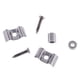 thumbnail image 1 of Guitar Roller String Tree Guide Retainer Set Para Guitarra Eléctrica Silver, 1 of 3