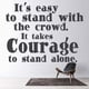 thumbnail image 2 of Decomural Courage Inspirational WS-17699, 2 of 2