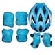thumbnail image 5 of 7pcs Bike Skateboard Patinaje Equipo De Protección Set Coderas Rodilleras Para Ni?os Azul Claro Blanco, 5 of 5