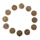 thumbnail image 3 of 12 unids / set signos del zodiaco chino animales moneda colgante encantos feng shui amuleto, 3 of 3