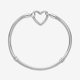 thumbnail image 3 of Pulsera Pandora Moments Broche Corazan Cadena Serpiente Mujer, 3 of 3