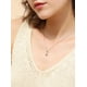 thumbnail image 3 of Collar S.Leaf de plata de ley con forma de gato para mujer con extensor, 3 of 9