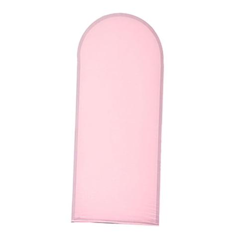 Magideal - Cubiertas De Soporte Para Arco De Boda, Decoración De Fiesta, Fondo De Fotografía Simple, Decoración De Banquete Decorativa Para Propuestas Románticas 5 Pies Rosa