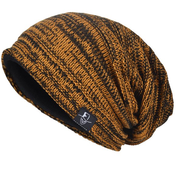 Gorro para hombre Beanie VECRY con forma de calavera holgada para invierno y verano