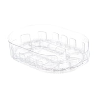 Bothyi - Organizador Rectangular Para Refrigerador, Soporte Giratorio Para Condimentos, Para Armario Y Mesa, Transparente