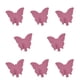 thumbnail image 2 of 8 Ganchos De Pared Con Forma De Mariposa, Resistentes, Para Toallas, Para Cocina, Oficina, Llaves, Color Rosa Y Rojo, 2 of 5