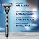 thumbnail image 2 of Máquina de Afeitar Recargable Mach3 con hojas más Afiladas, 1 Un, 2 of 9