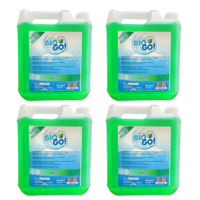 Detergente Liquido Biogo Matic 5 Litros Biodegrabable 4 Unidad